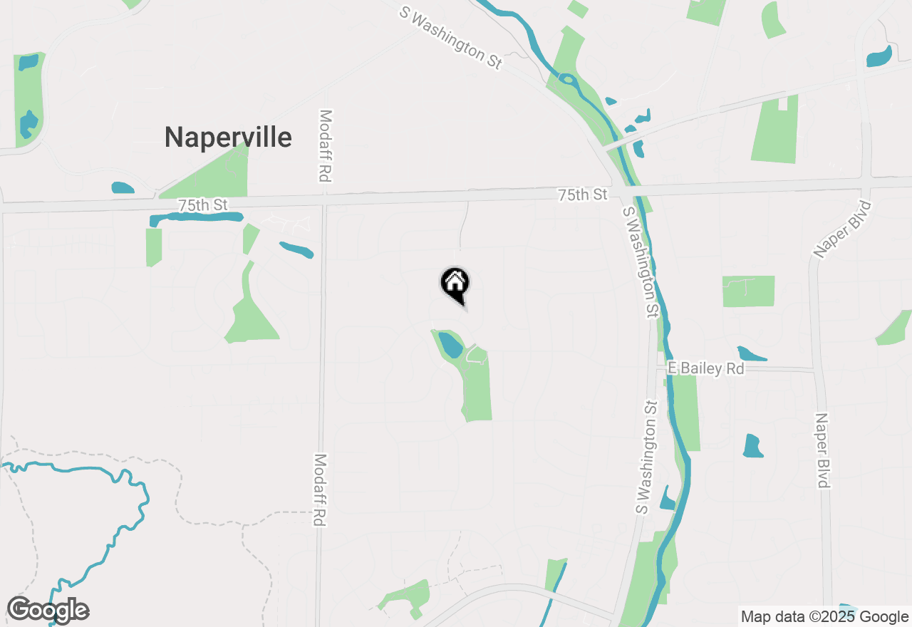 Map of 1401 Fallcreek Court, Naperville, IL 60565