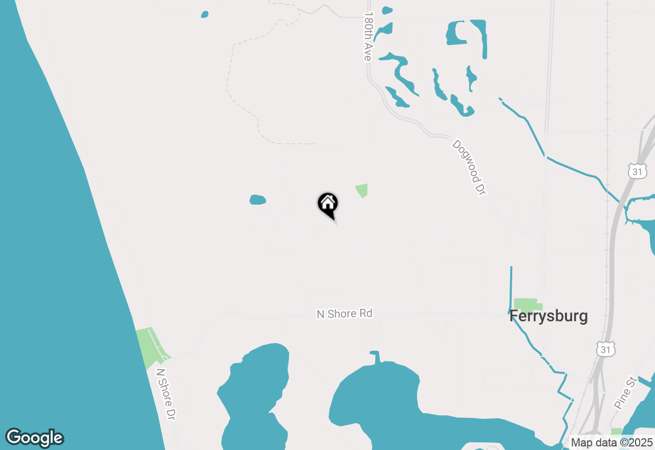 Map of 18231 Alpine Court, Spring Lake, MI 49456