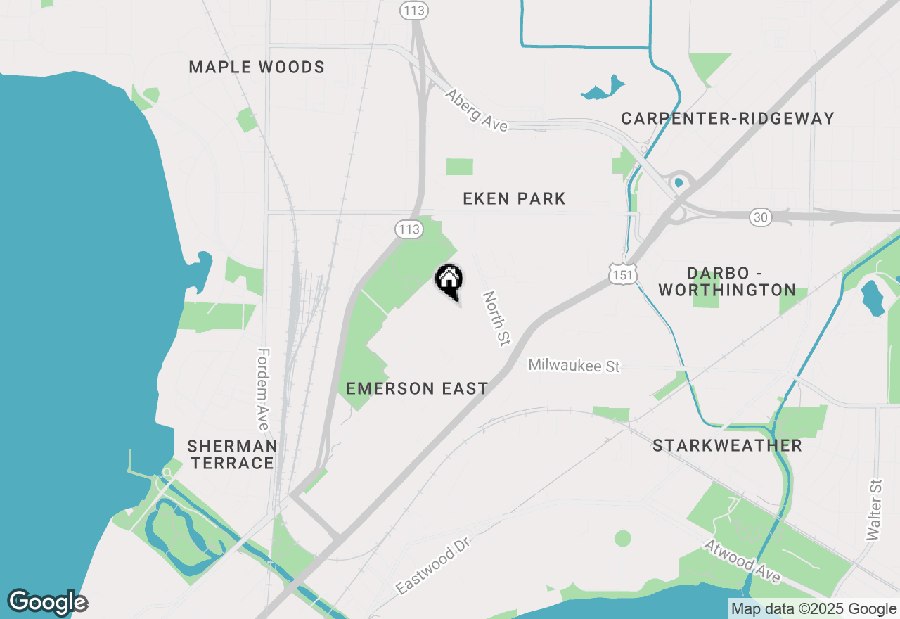 Map of 2501 Upham Street, Madison, WI 53704