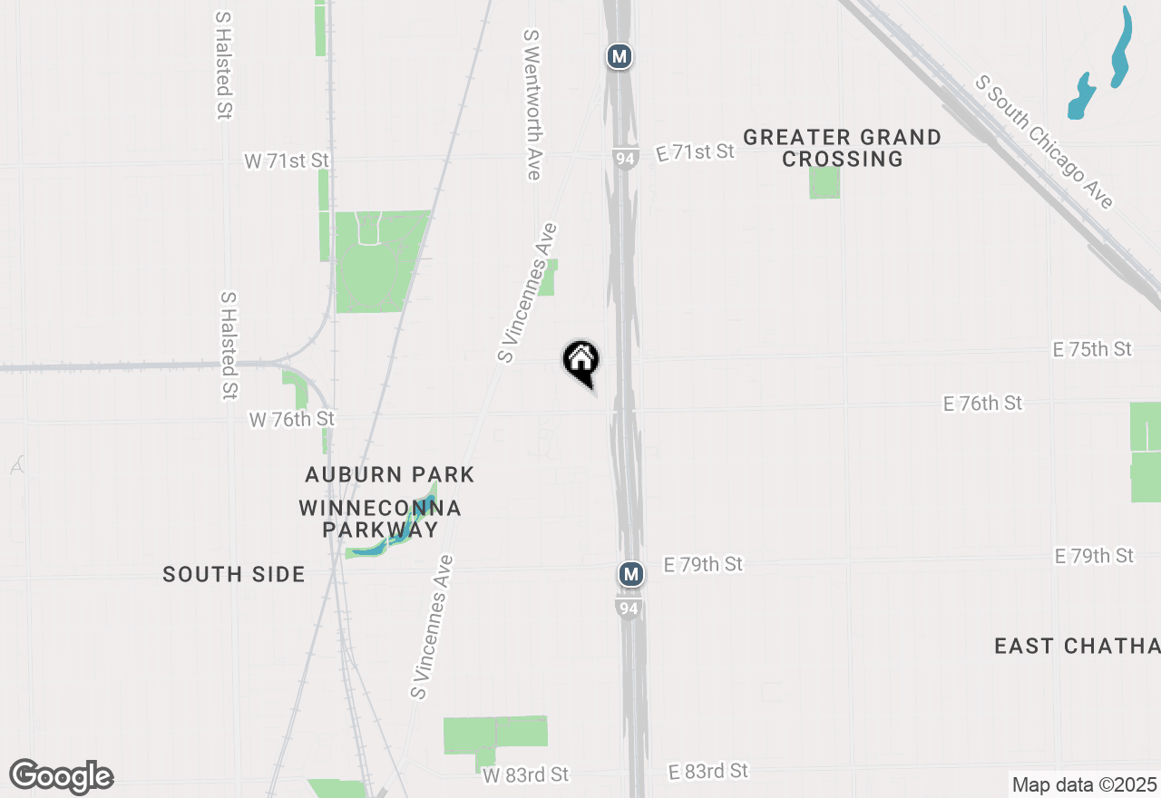 Map of 7545 S Perry Avenue, Chicago, IL 60620