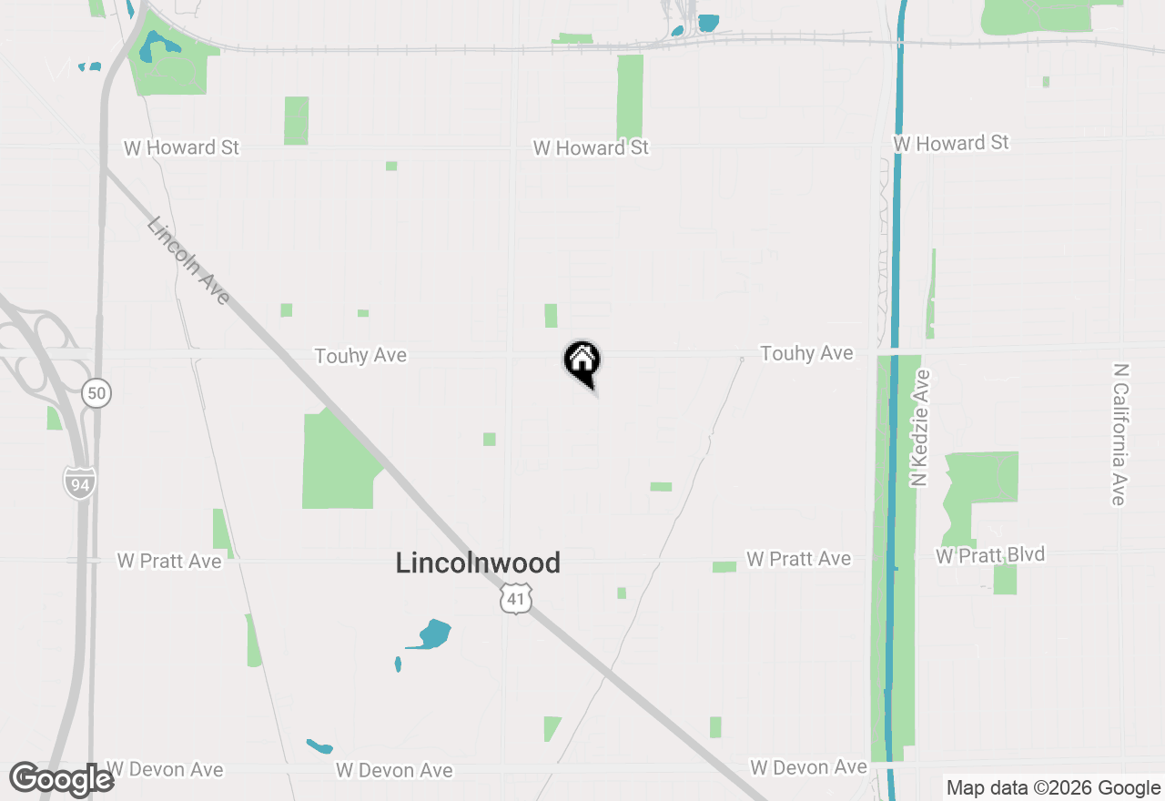 Map of 3836 W Estes Avenue, Lincolnwood, IL 60712