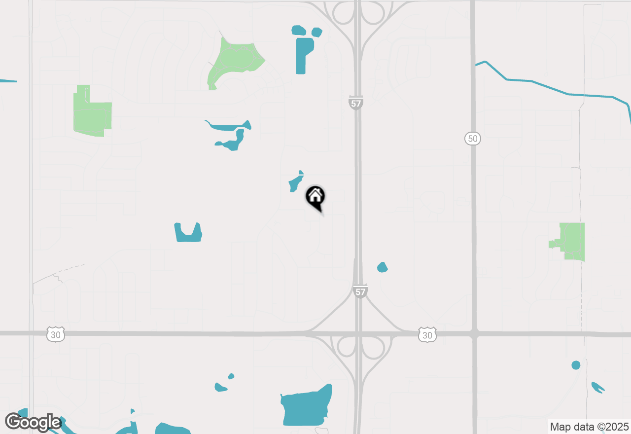 Map of 650 Bradley Avenue, Matteson, IL 60443