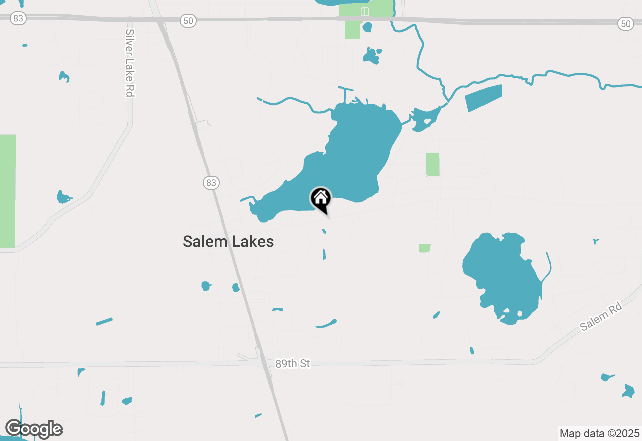 Map of 00 84th Street, Salem, WI 53168