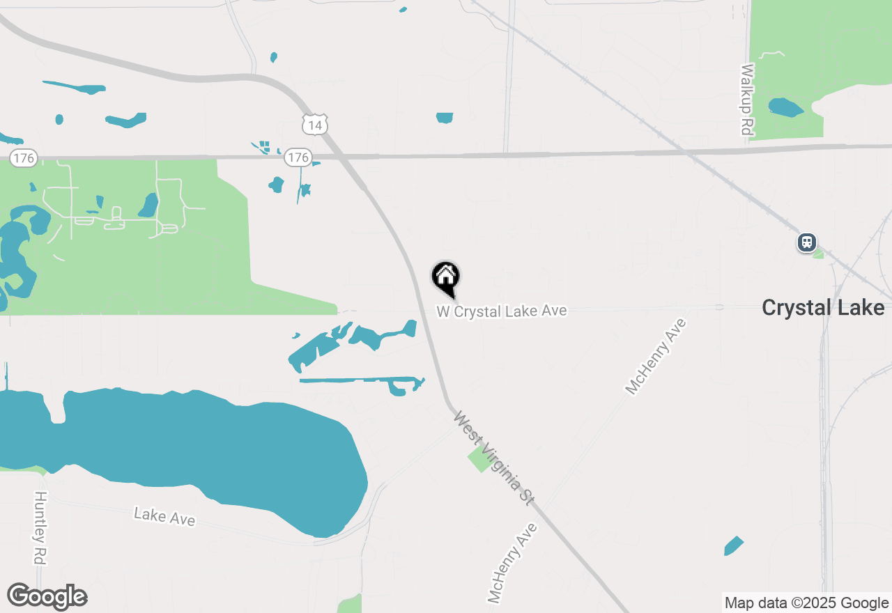 Map of 490 W Crystal Lake Avenue, Crystal Lake, IL 60014