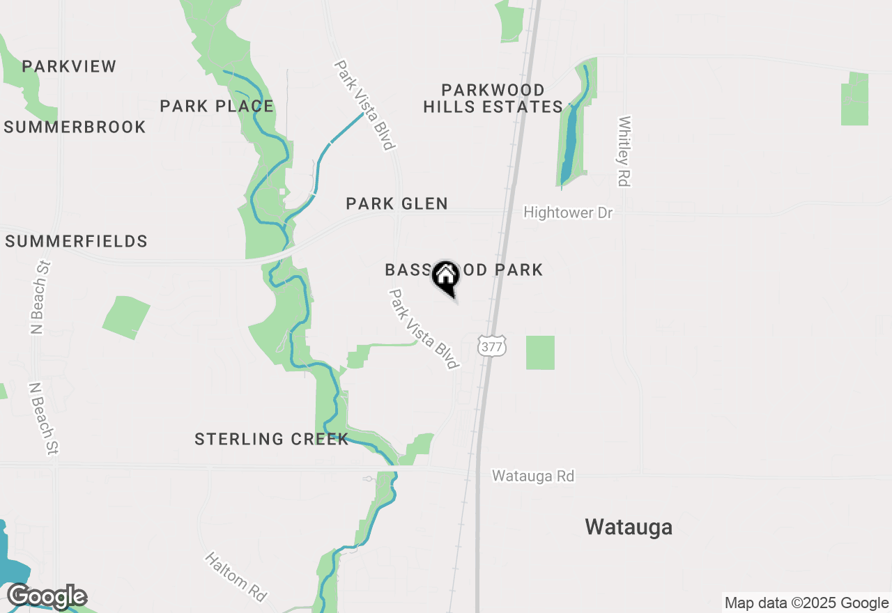 Map of 5562 Rocky Mountain Road, Fort Worth, TX 76137