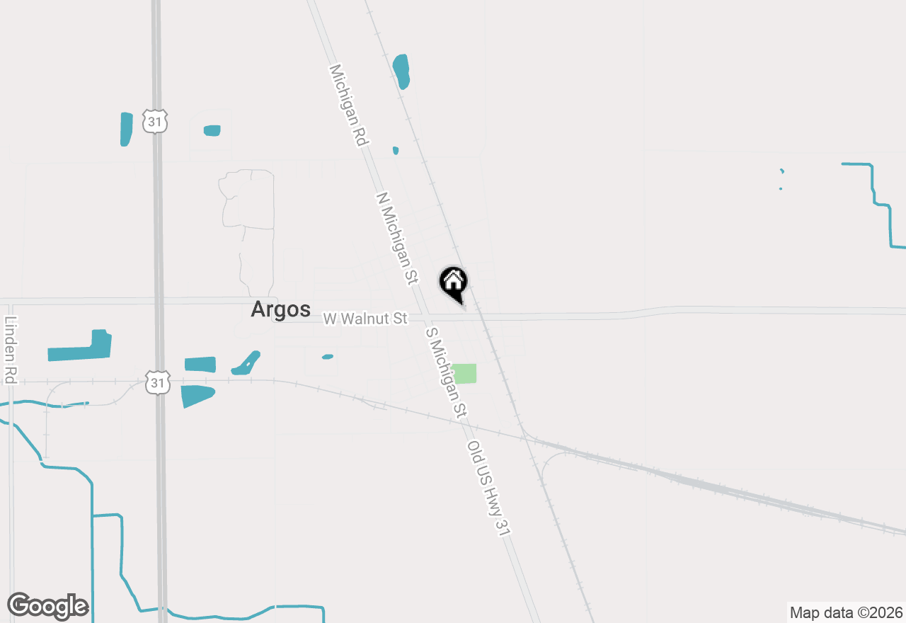 Map of 200 E Walnut Street, Argos, IN 46501