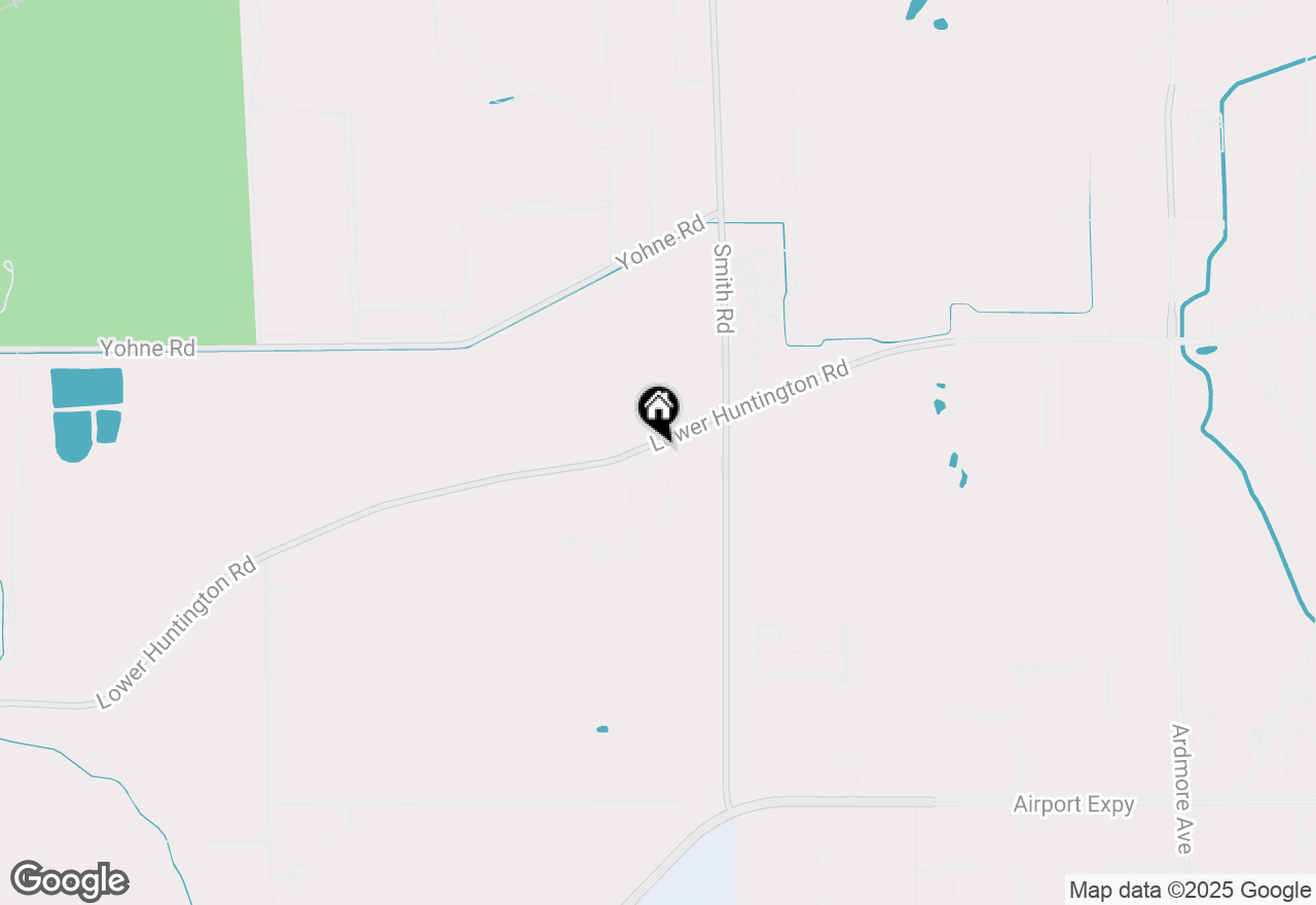 Map of 5431 Lower Huntington Road, Fort Wayne, IN 46809