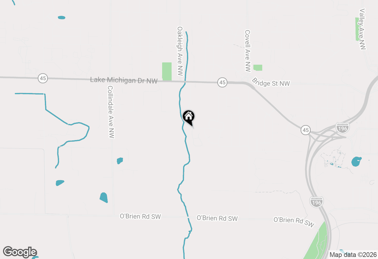 Map of 31 Skyline Circle Nw, Grand Rapids, MI 49504