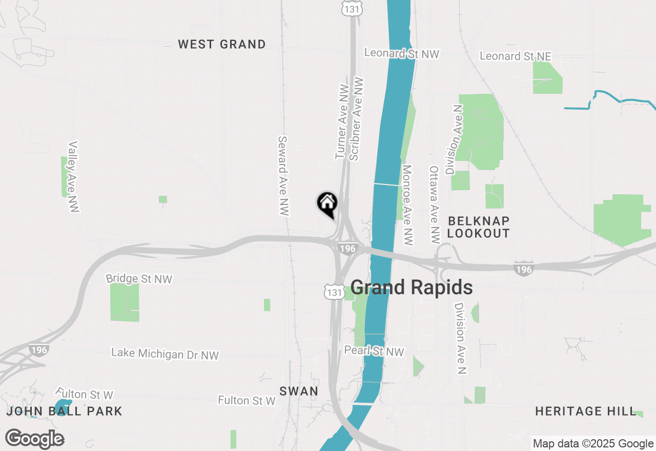 Map of 600 Broadway Avenue Nw #243, Grand Rapids, MI 49504