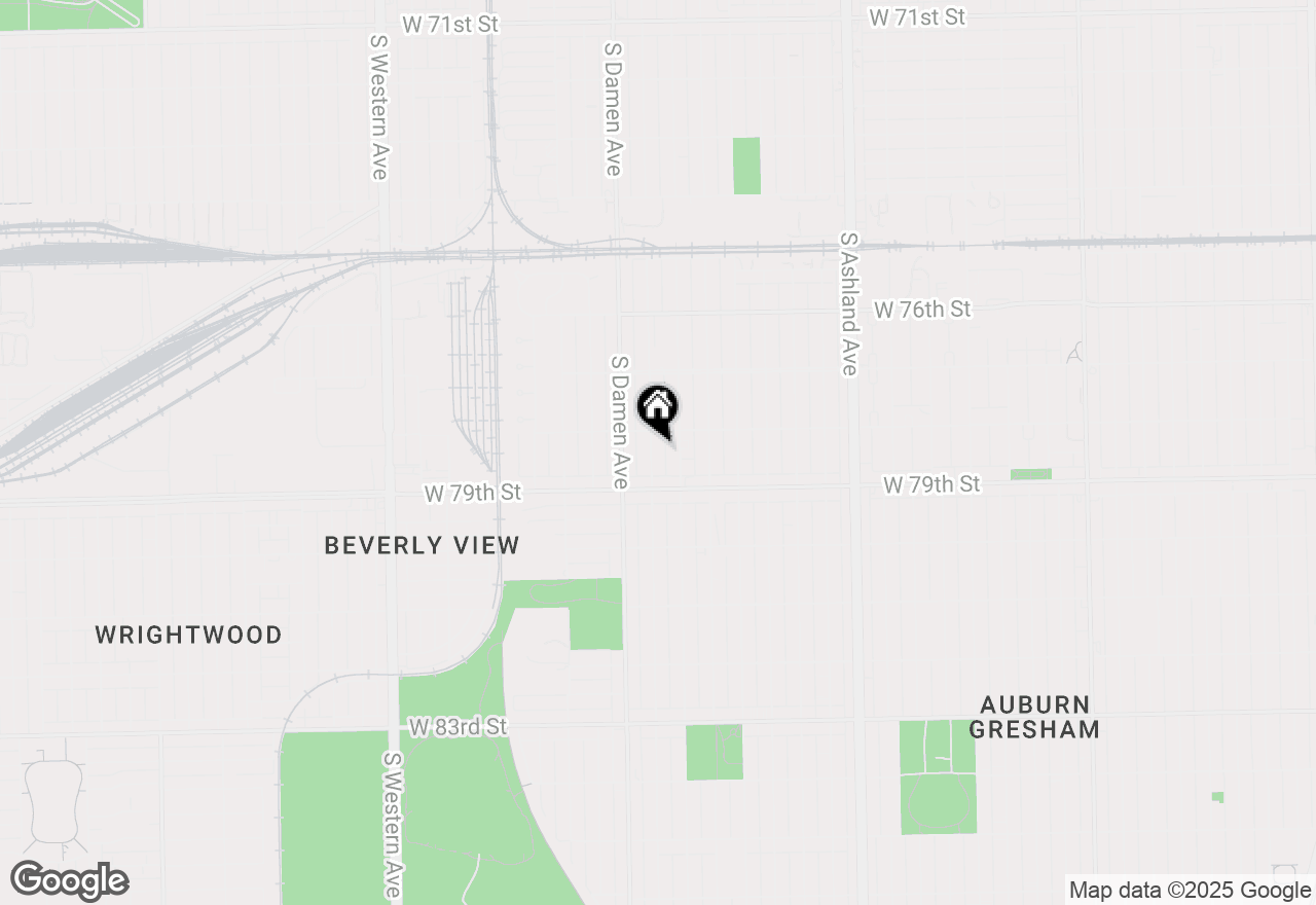 Map of 7821 S Winchester Avenue, Chicago, IL 60620