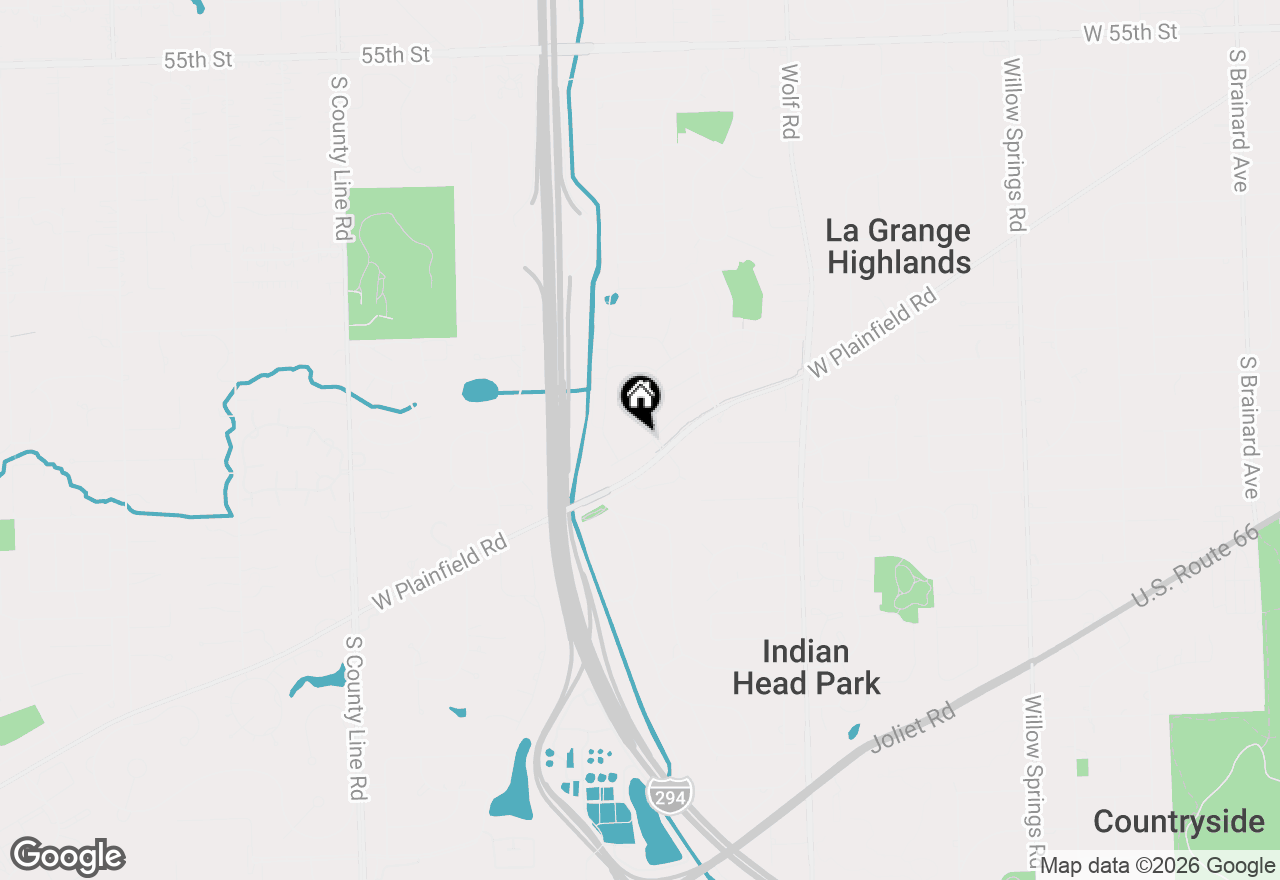 Map of 1124 Hickory (lot 151) Drive, Western Springs, IL 60558