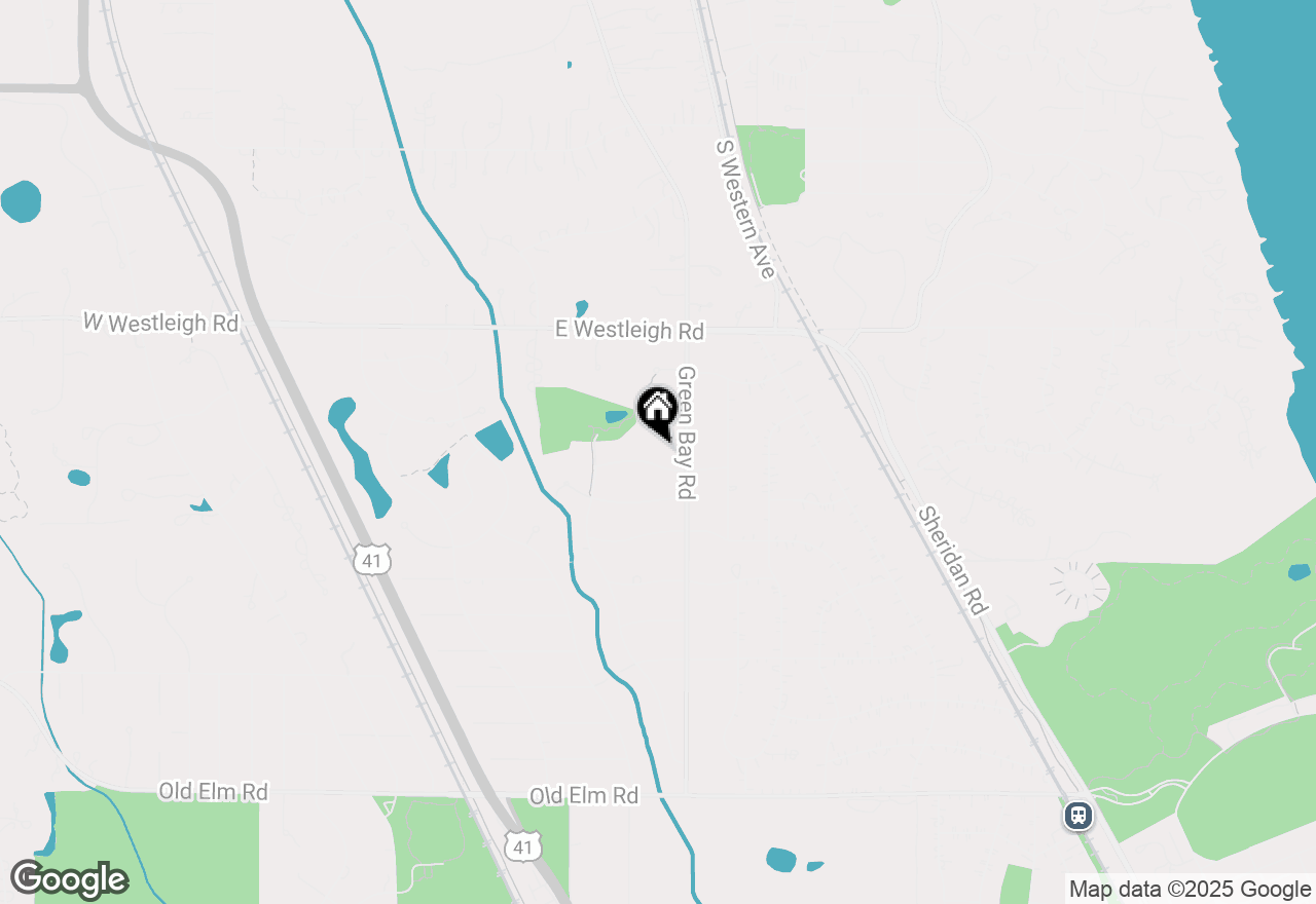 Map of 356 Hilldale Place, Lake Forest, IL 60045