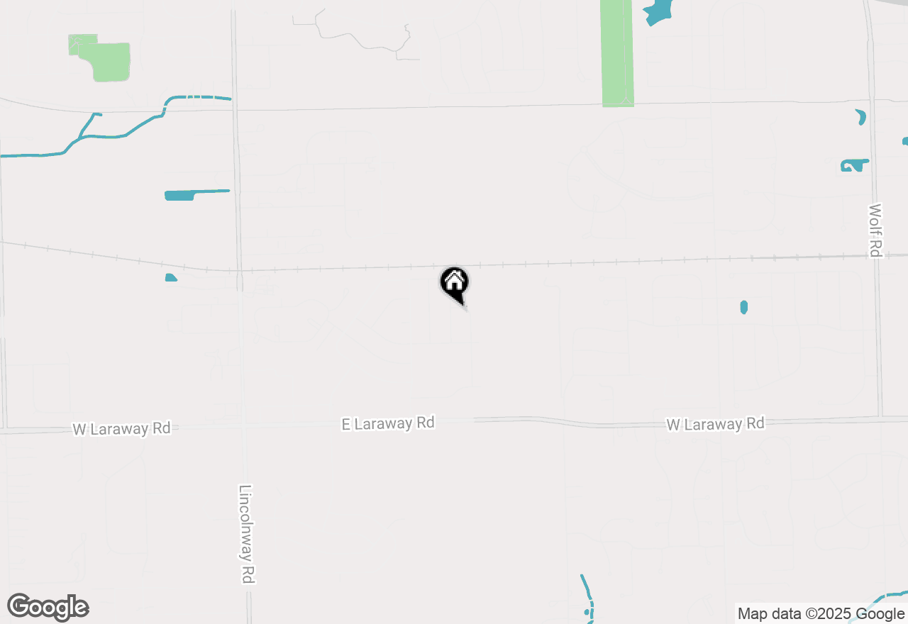 Map of 1535 Glenbrooke Lane, New Lenox, IL 60451