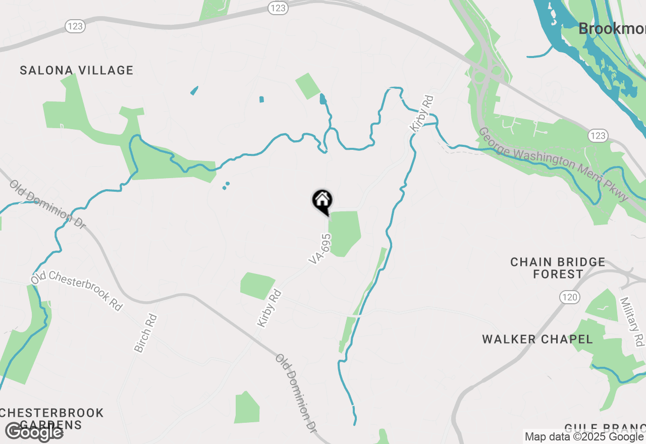 Map of 6149 Loch Raven Drive, Mclean, VA 22101