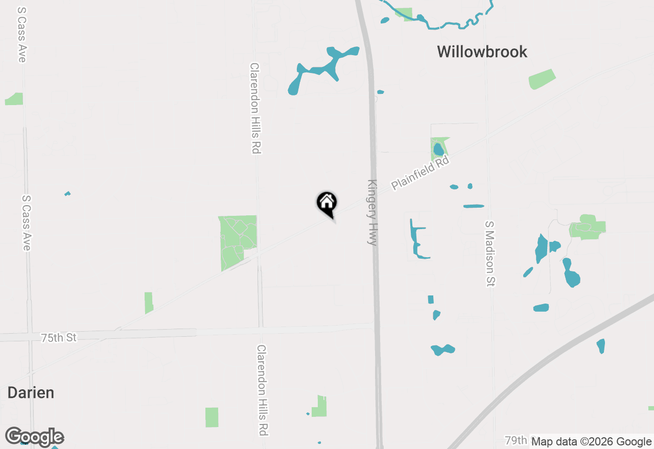 Map of 141 Plainfield Road, Darien, IL 60561