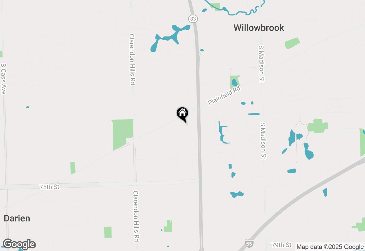 Map of 7113 Eleanor Place, Darien, IL 60561