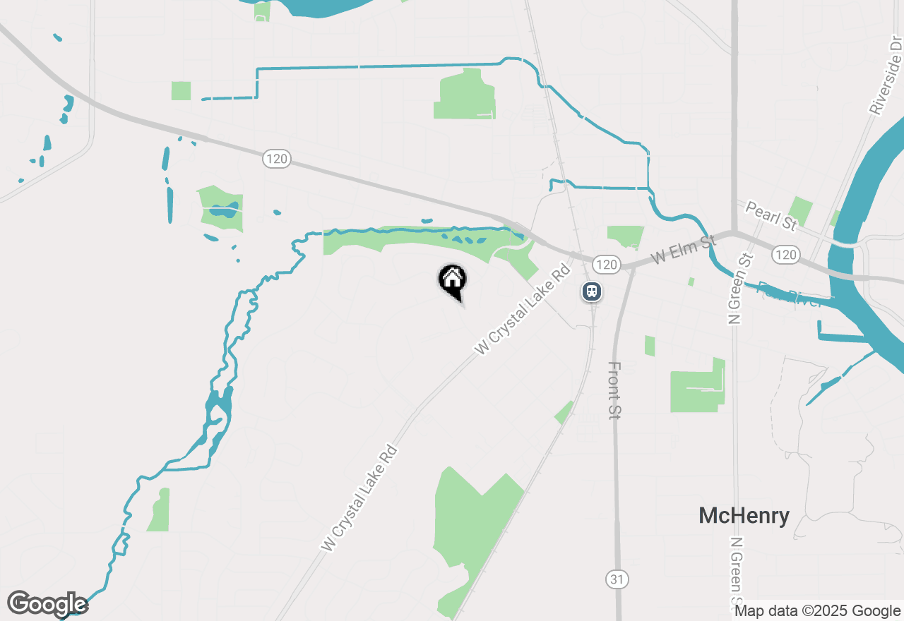 Map of 1021 Hanley Street, Mchenry, IL 60050