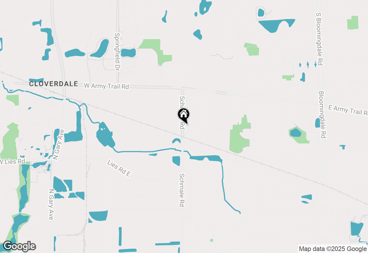 Map of 399 Wall Street #D, Glendale Heights, IL 60139