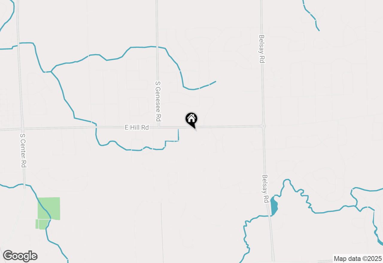 Map of 5124 E Hill Road, Grand Blanc, MI 48439