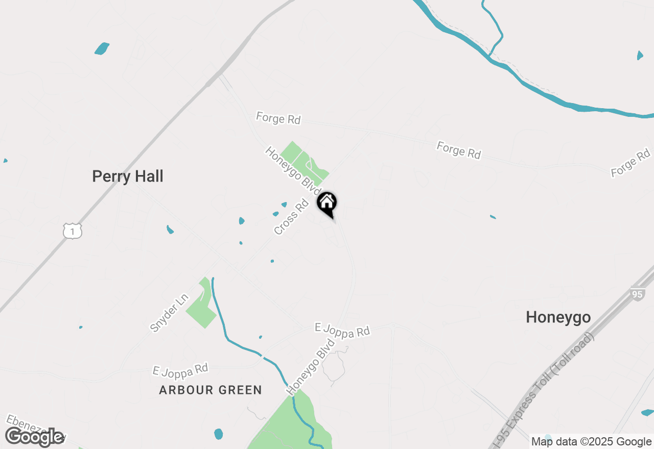 Map of 4500 Talcott Terrace #4500P, Perry Hall, MD 21128