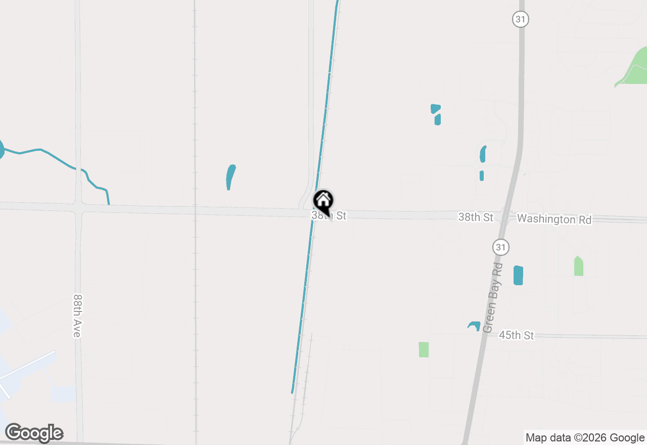 Map of 7107 38th St, Kenosha, WI 53144