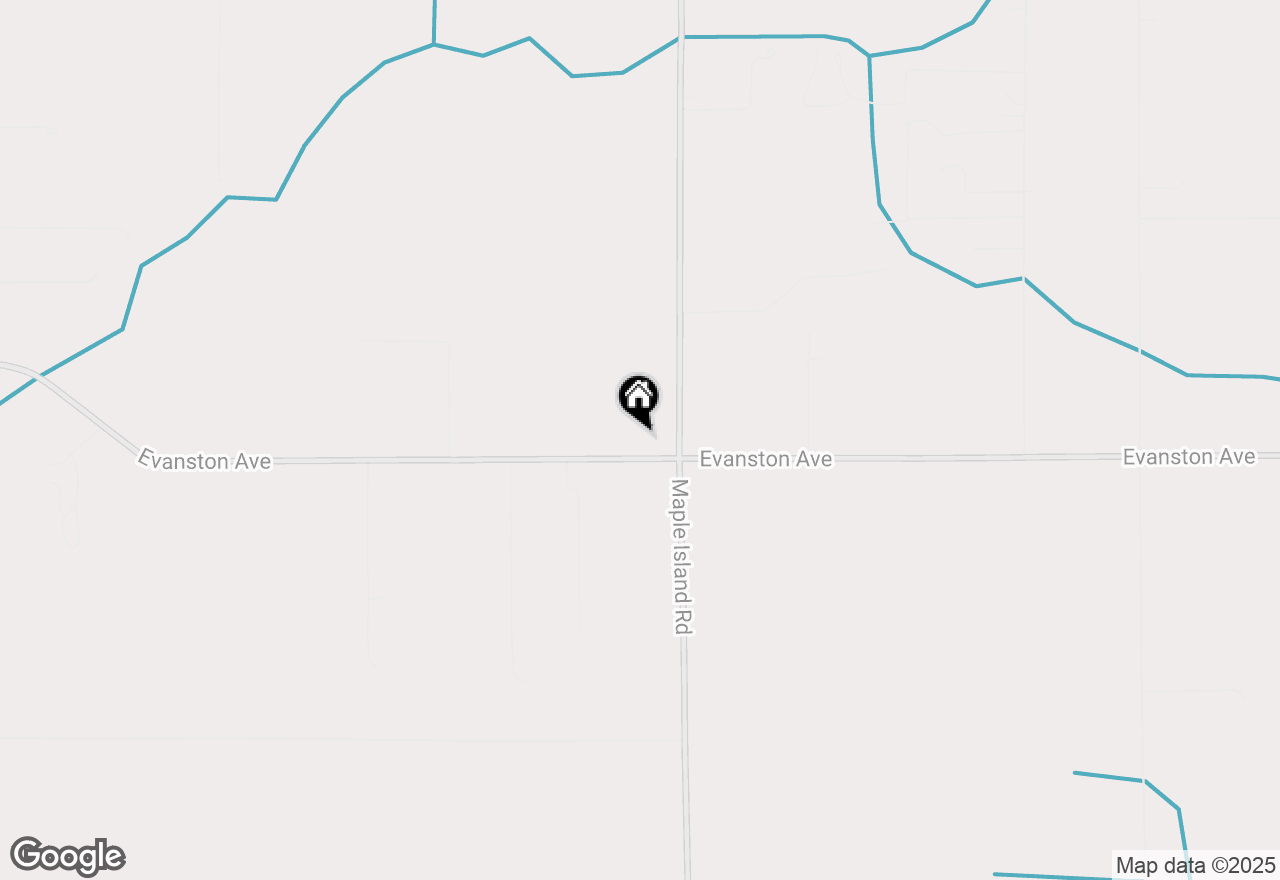 Map of  S Maple Island Road, Muskegon, MI 49442