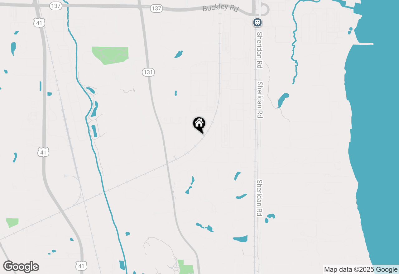 Map of 29835 Bayshore Drive, Lake Bluff, IL 60044