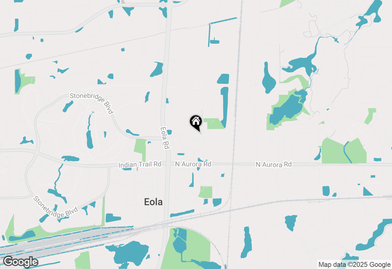 Map of 3251 Haverhill Drive, Aurora, IL 60502