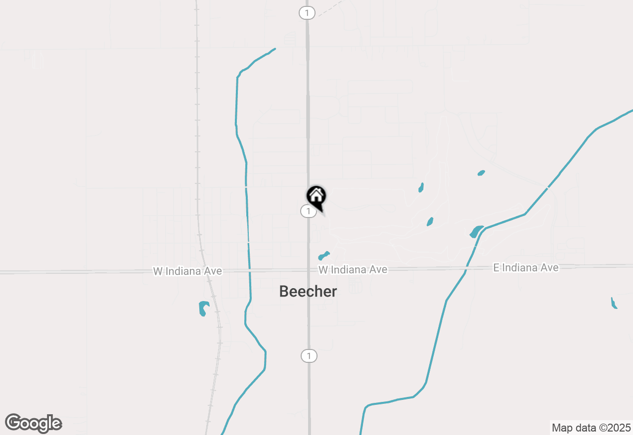 Map of 643 S Dixie Highway, Beecher, IL 60401