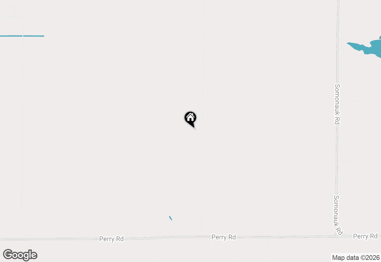 Map of 15821 Lynch Road, Dekalb, IL 60115