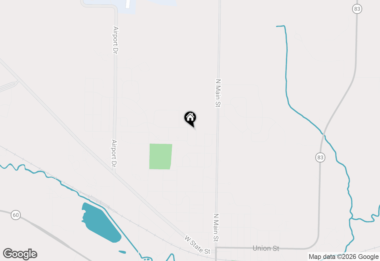 Map of 1446 Mulberry St, Hartford, WI 53027