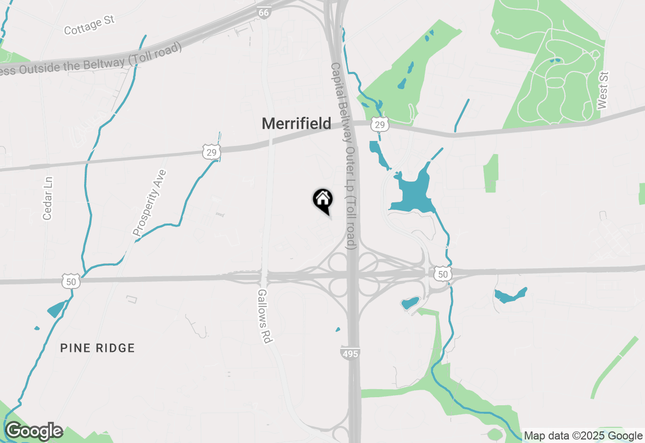 Map of 8055 Gatehouse Road #11, Falls Church, VA 22042