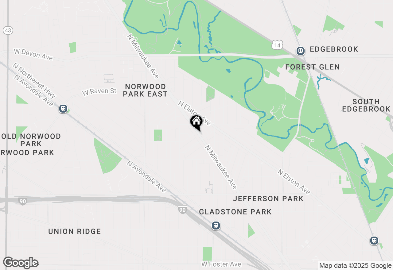 Map of 5924 N Milwaukee Avenue #2, Chicago, IL 60646
