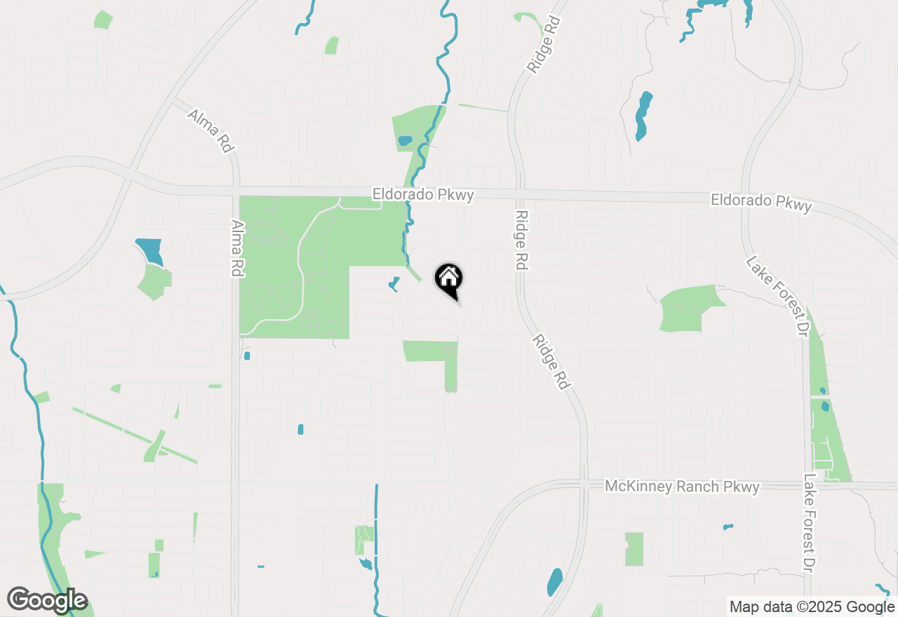 Map of 3408 Anita Drive, Mckinney, TX 75070