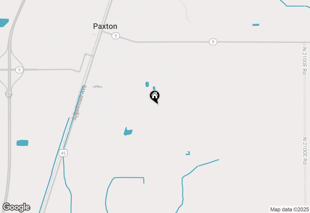 Map of 5 Allison Drive W, Paxton, IL 60957
