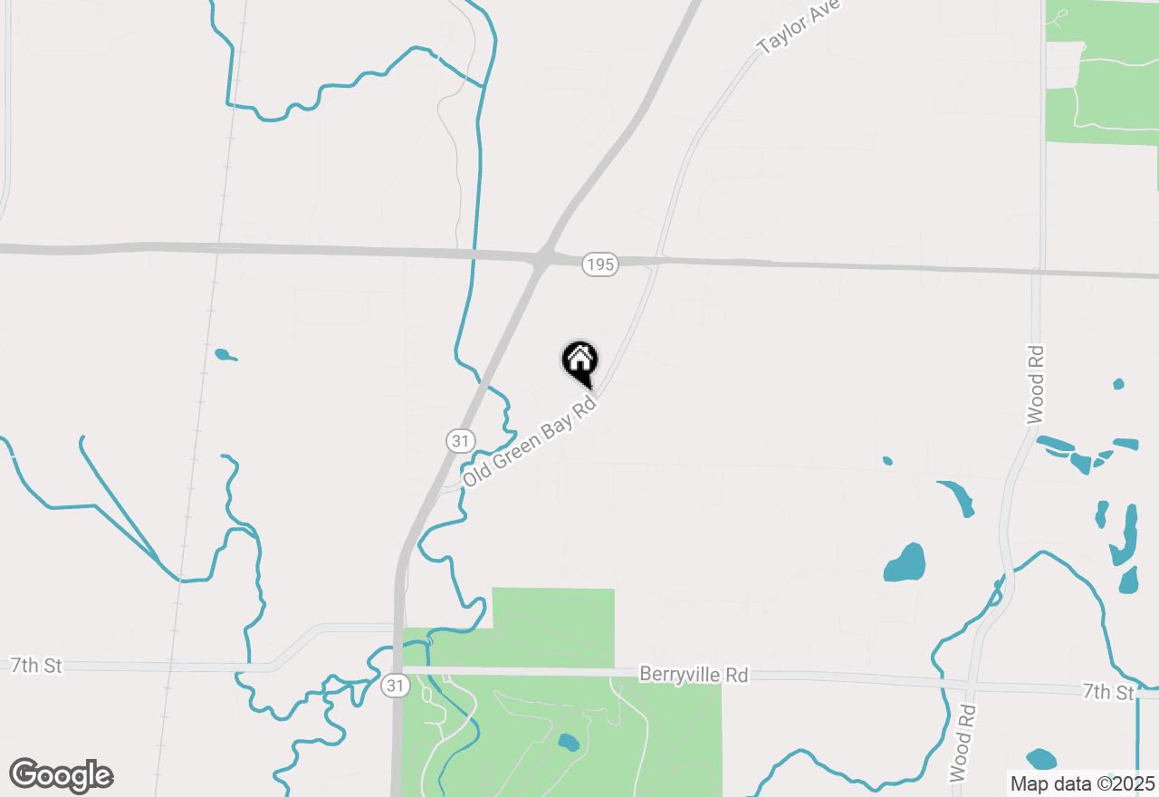 Map of 310 Old Green Bay Rd, Kenosha, WI 53144