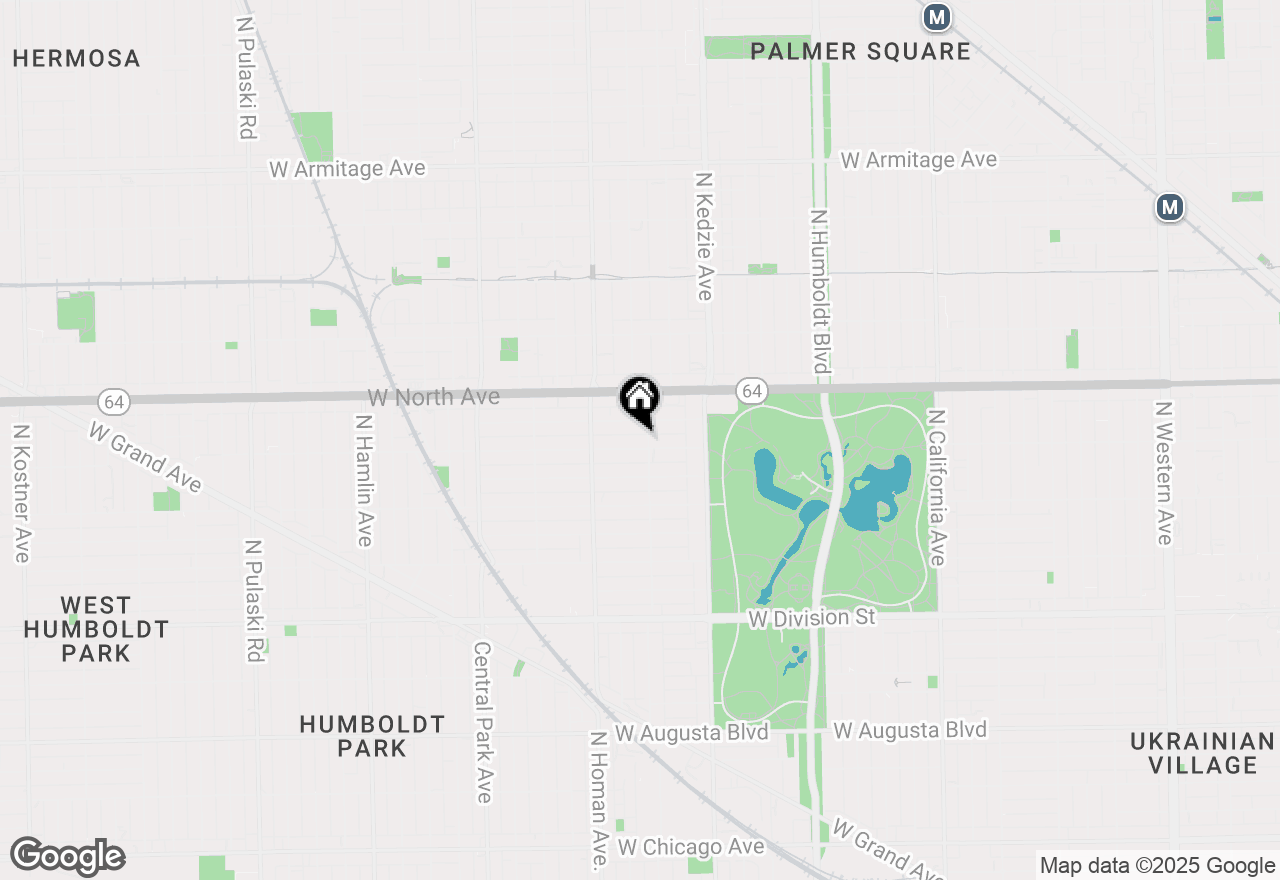 Map of 3306 W Le Moyne Street, Chicago, IL 60651