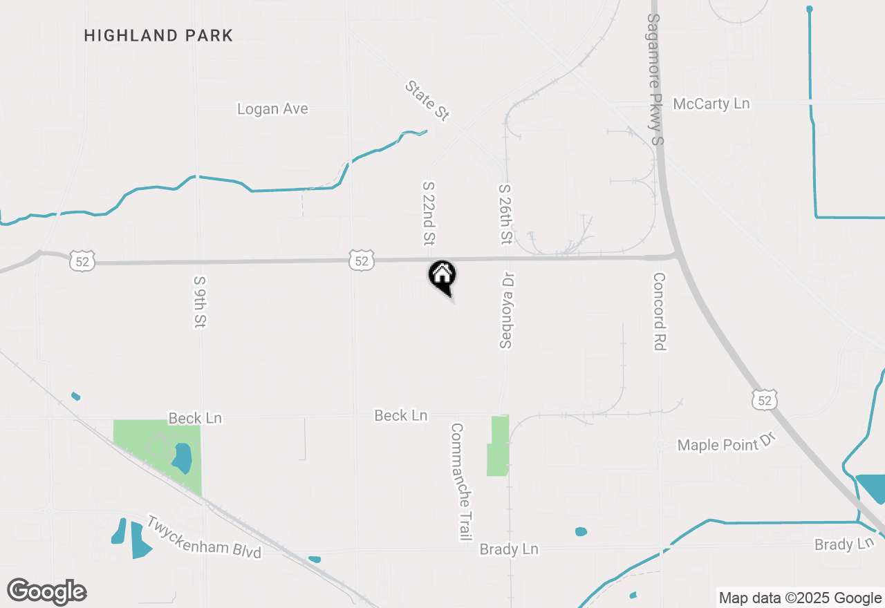 Map of 2305 Summerfield Drive, Lafayette, IN 47909