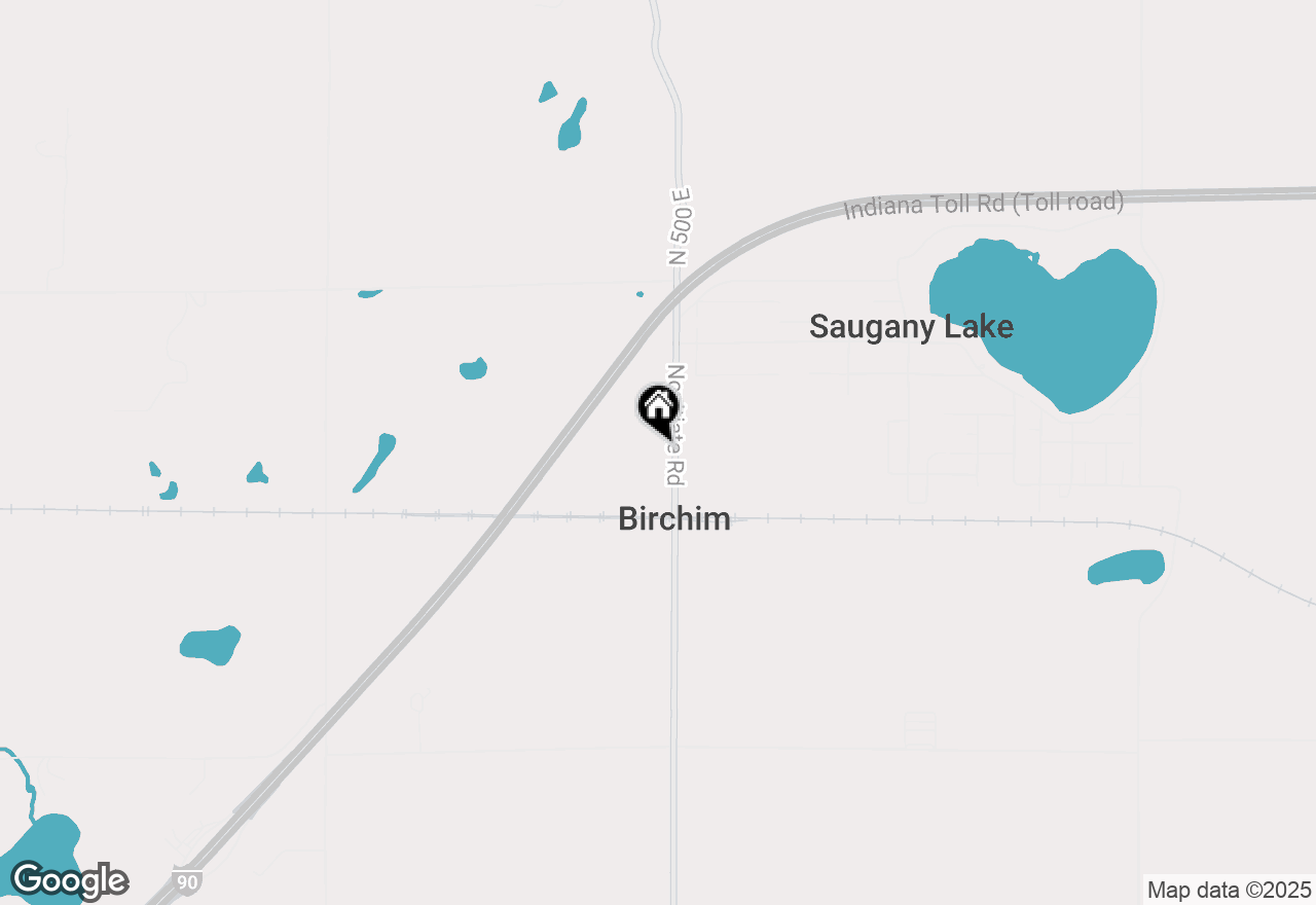 Map of 7642 N 500 E, Rolling Prairie, IN 46371