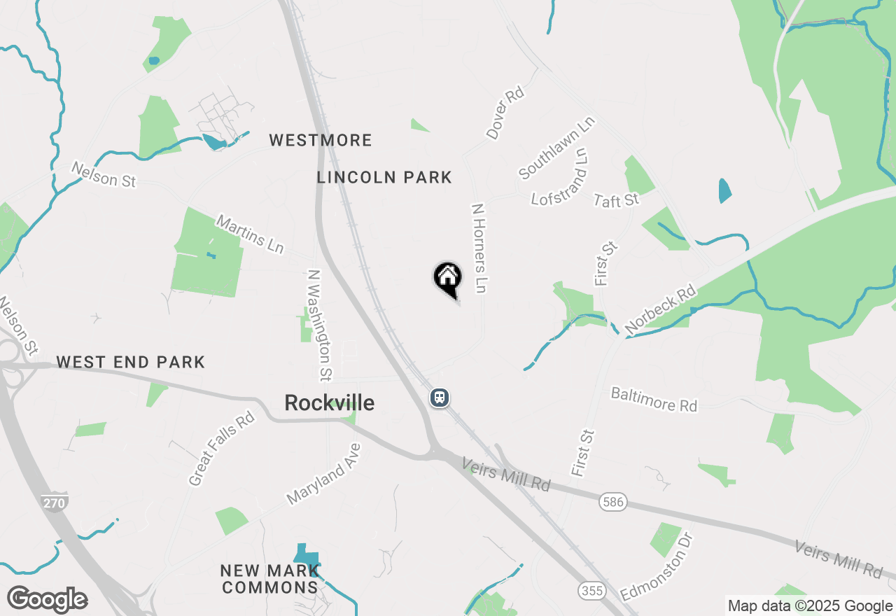 Map of 211 Crabb Avenue, Rockville, MD 20850