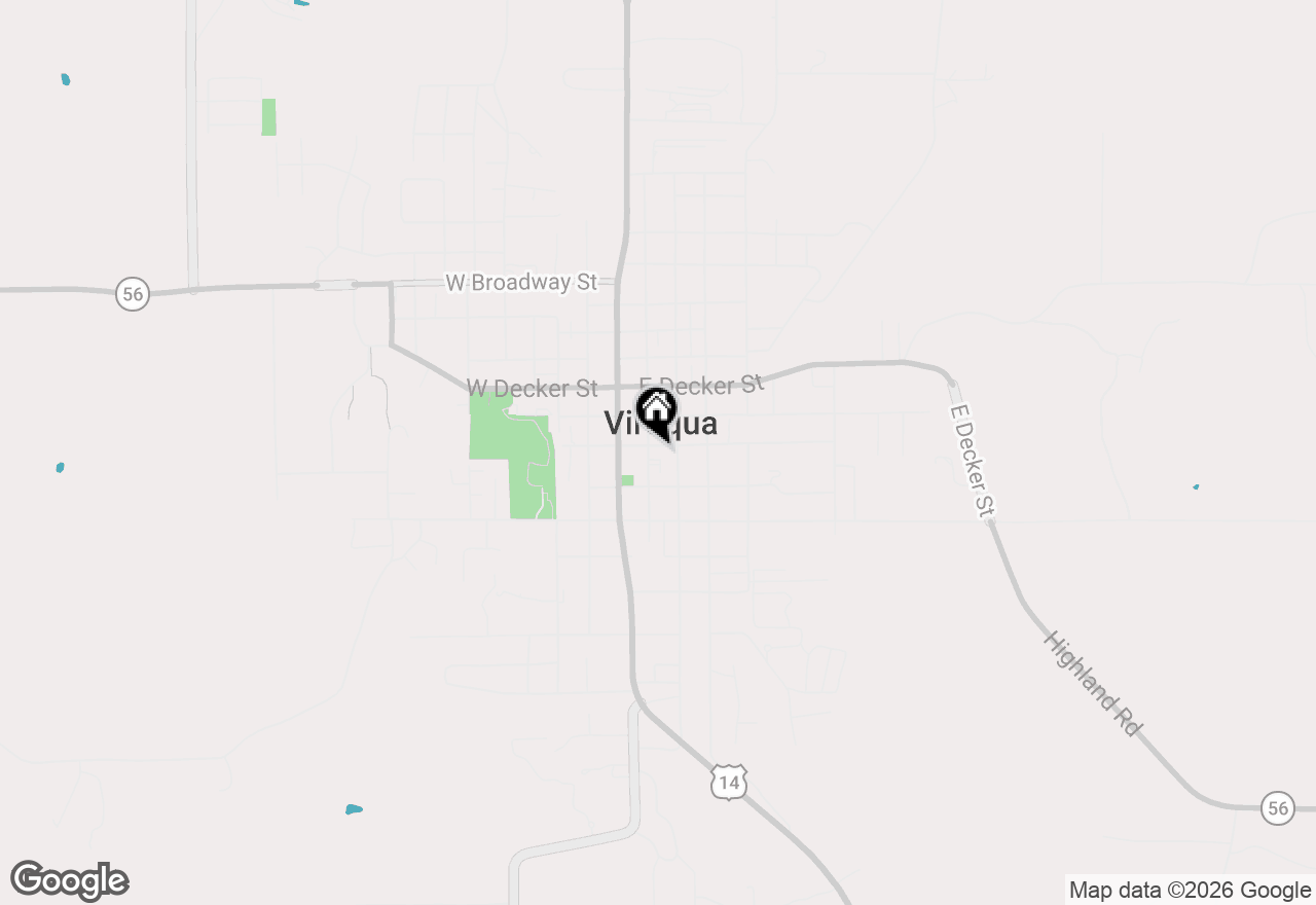 Map of 207 E Jefferson St, Viroqua, WI 54665