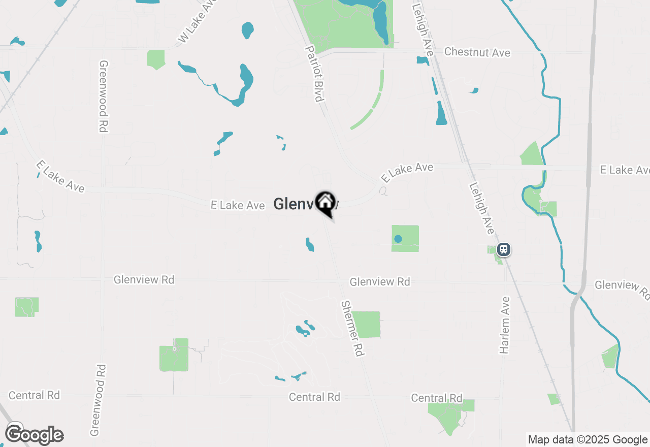 Map of 1219 Shermer Road, Glenview, IL 60025