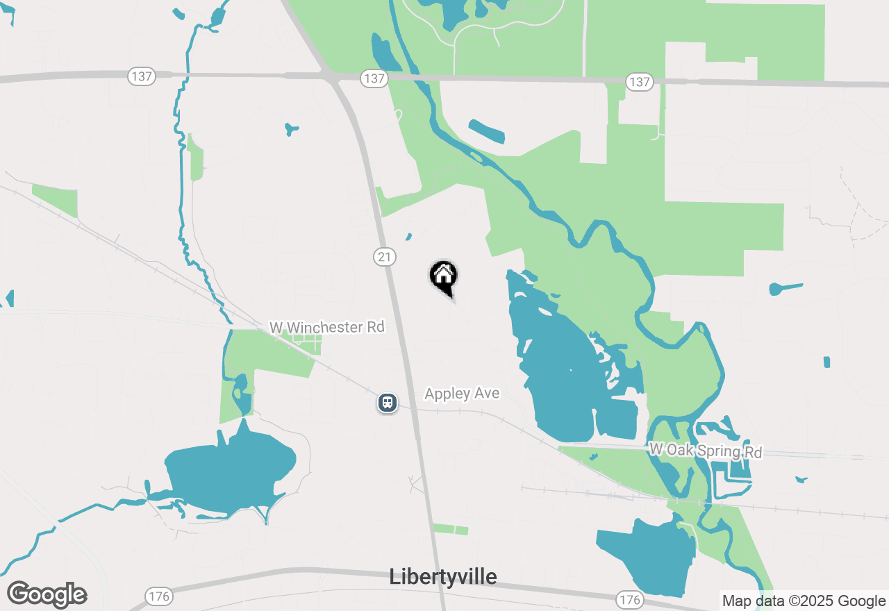 Map of 1211 Parliament Court, Libertyville, IL 60048