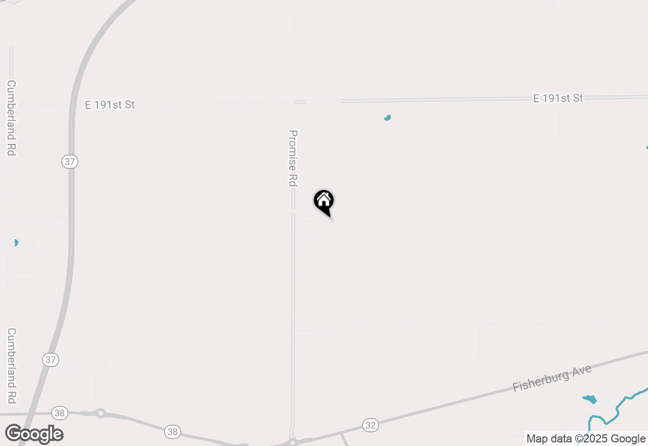 Map of 250 Thurston Drive, Noblesville, IN 46060