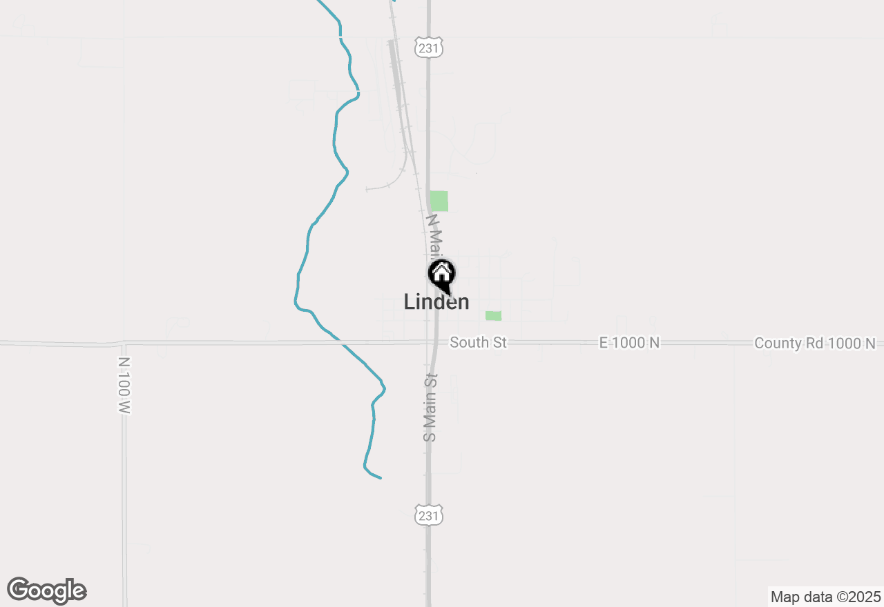 Map of 101 S Main Street, Linden, IN 47955