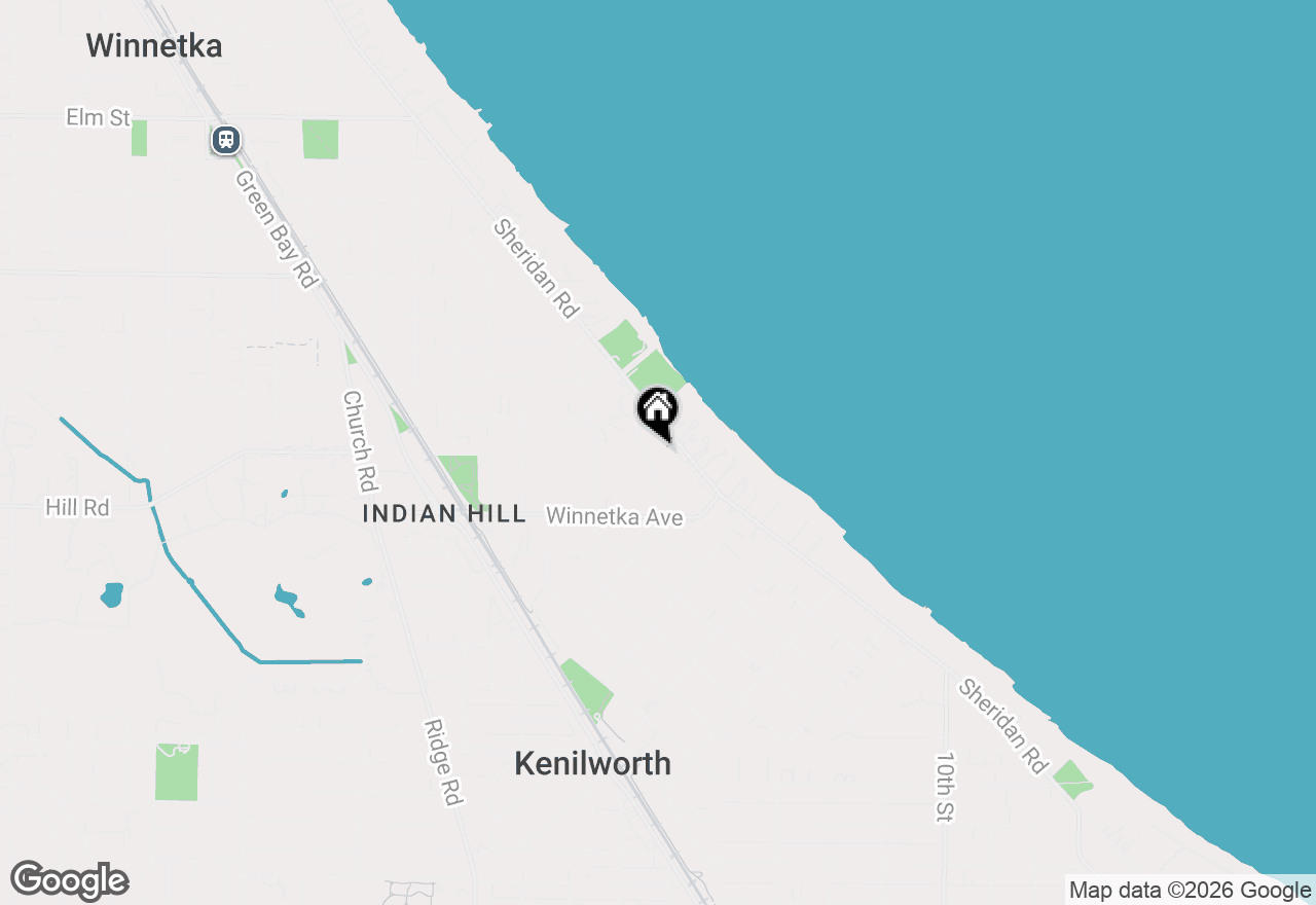 Map of 165 Fuller Lane, Winnetka, IL 60093
