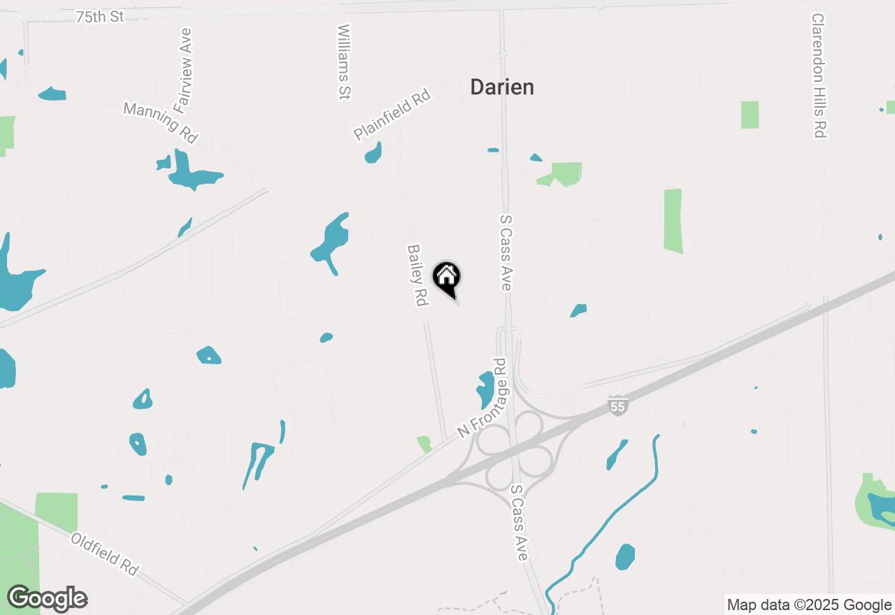 Map of 1390 Marco Court, Darien, IL 60561