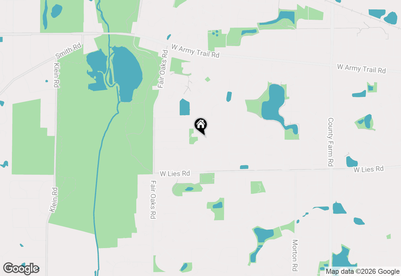 Map of 1112 Pheasant Trail, Carol Stream, IL 60188