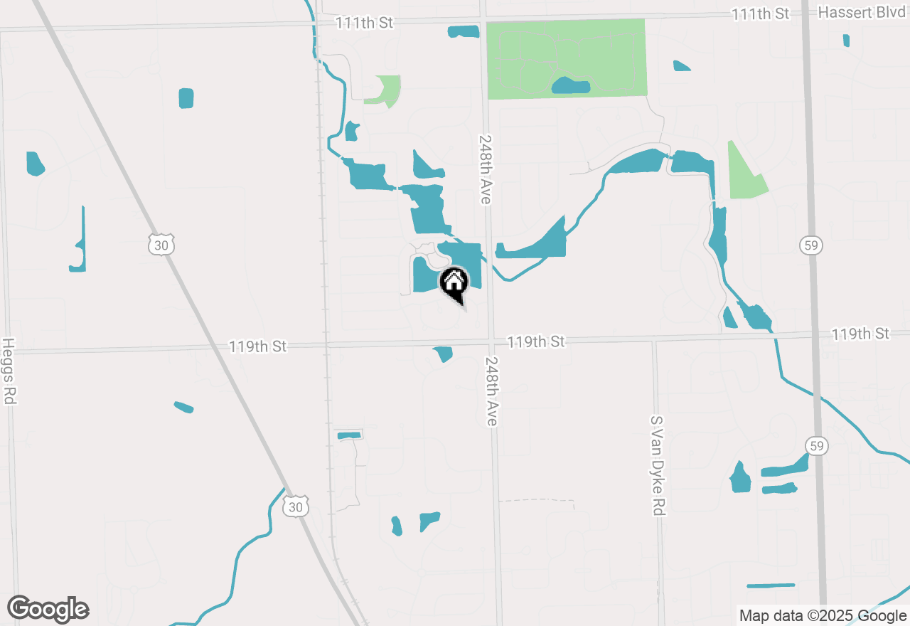 Map of 24850 W Franklin Lane, Plainfield, IL 60585