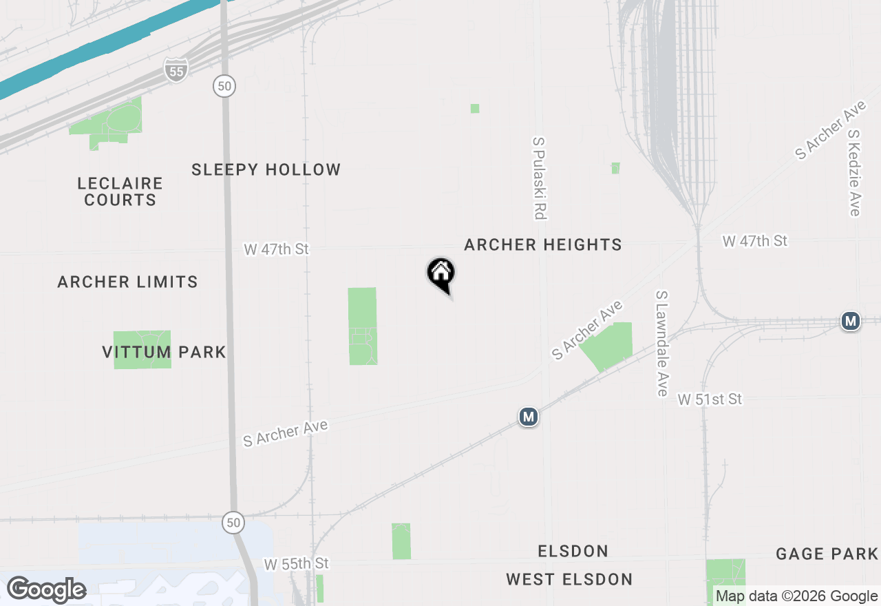 Map of 4824 S Tripp Avenue, Chicago, IL 60632